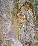 Berthe Morisot Detail of At the little cottage Germany oil painting artist